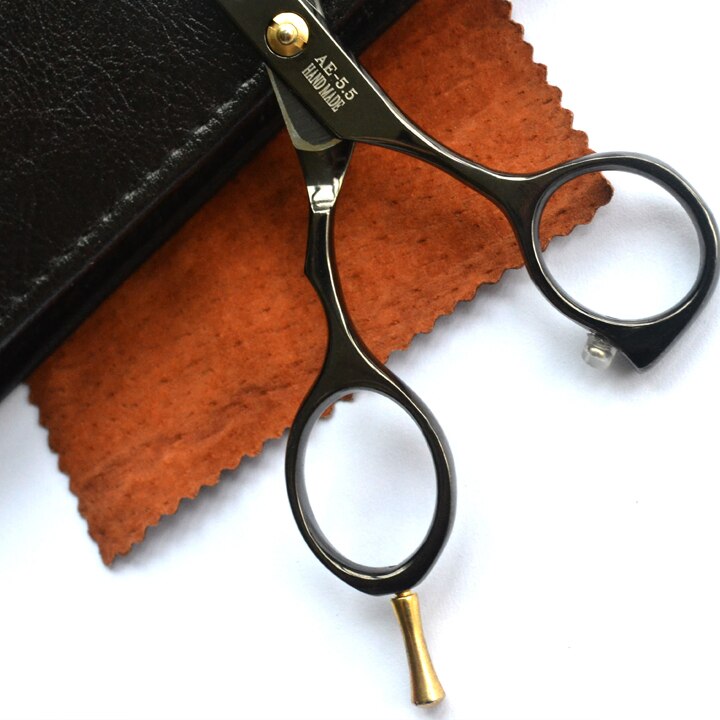 Hair scissors cutting black titanium hair scissors set hair salon product for you