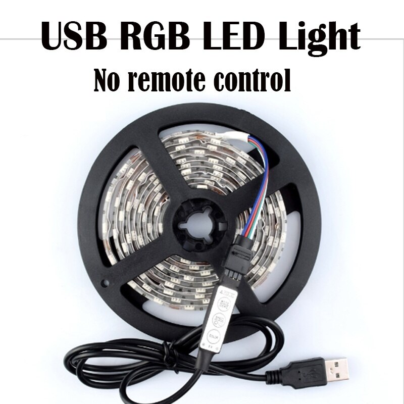 Led strips lampor bluetooth luces led rgb 5050 smd 2835 flexibel vattentät tejp diod 5m 10m dc 12v fjärrkontroll+adapter: Usb -10m