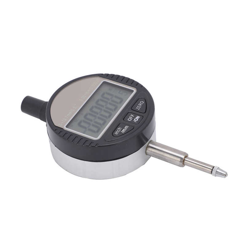 0-12.7mm/1" Range Gauge Digital Dial Indicator Precision Tool Tolerance 0.01mm Tester Dial Indicator for Equipment Maintenance