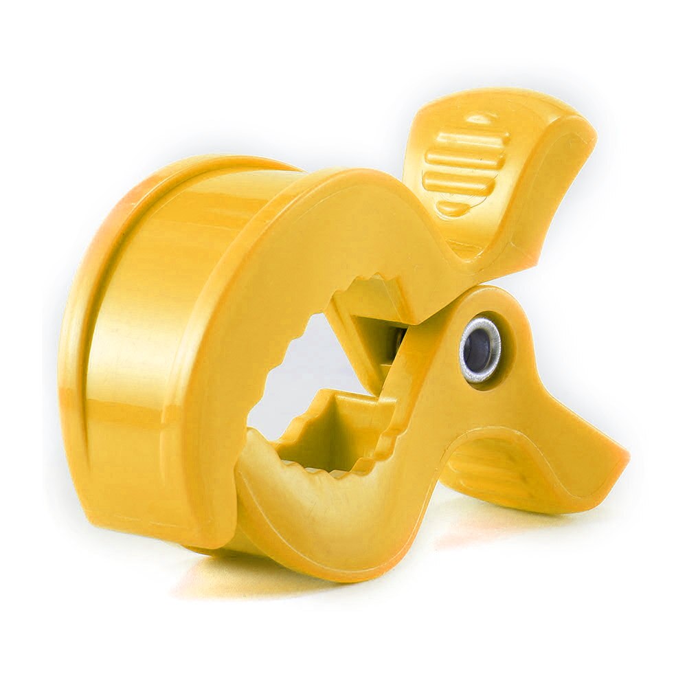 1 stuk kinderwagenaccessoires tepelklemmen baby-autostoelaccessoires kinderwagen kinderwagenhaken speelgoedhoes multifunctionele dekenklemmen: Geel