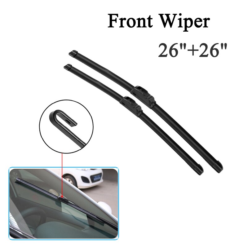 Set Spazzole Tergicristallo Xukey Per Hyundai Tucson TL 2016–2020 – Anteriore E Posteriore