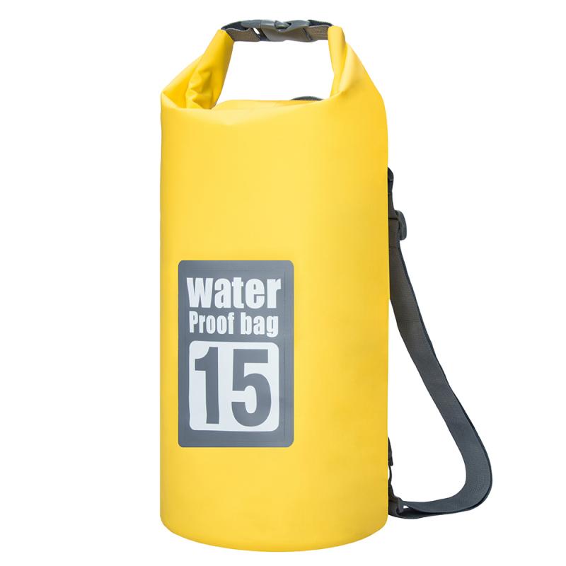 5L/10L/15L/Wasserdichte Taschen Trockenen Tasche PVC Wasserdichte Rucksack Sport Tasche Rafting Schwimmen Rucksäcke Undurchlässig Trockenen tasche # ED