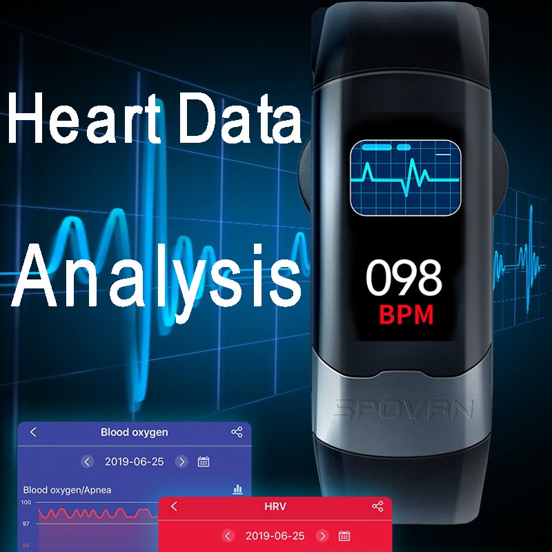 Ecg hrv ppg sport smart band usb smart polsband hartslagmeter originele armbanden fitnessmeting