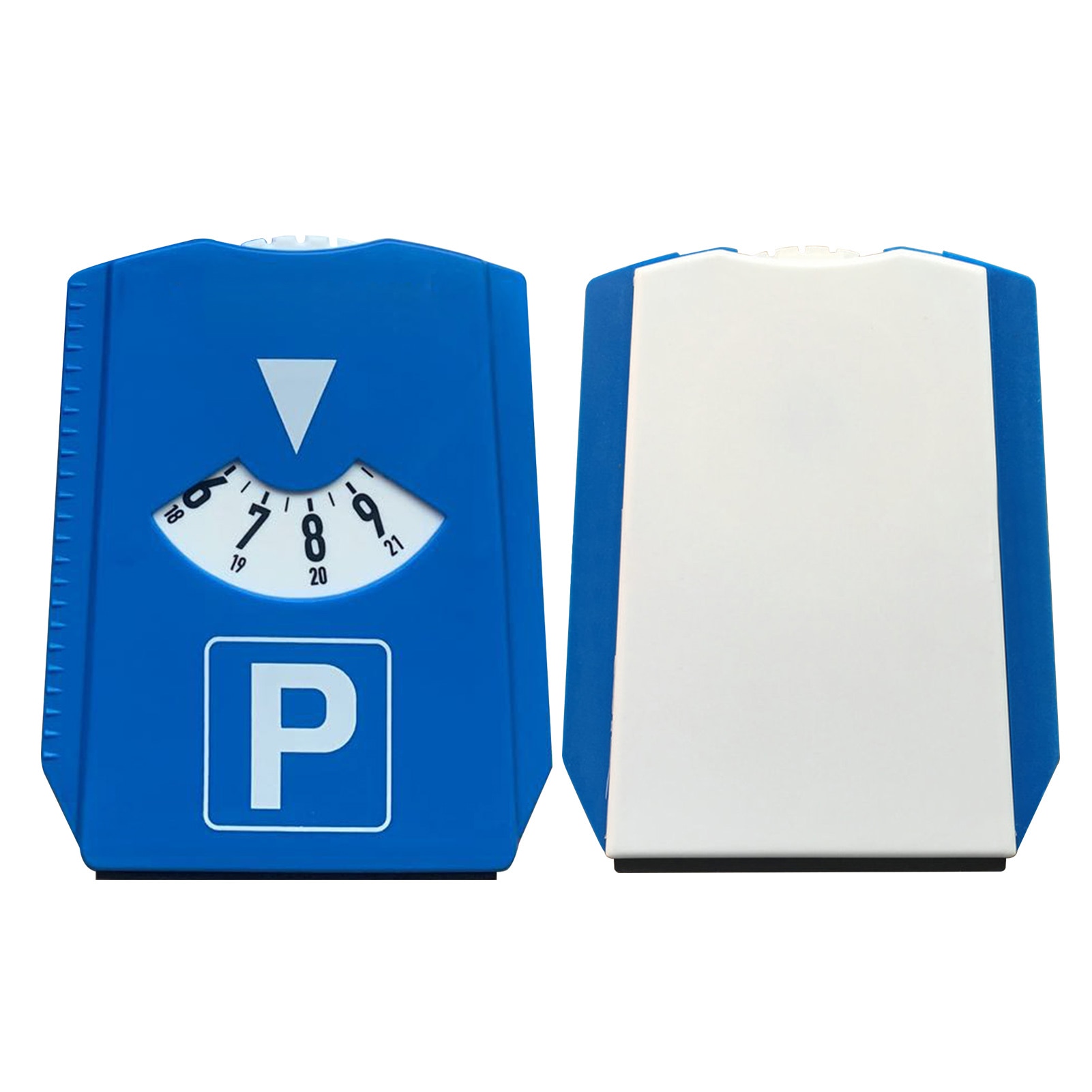 KKMOON M&H-24 Car Parking Disc Timer Parking Meters Clock Time Display Blue Plastic Parking Time Tools Auto parts
