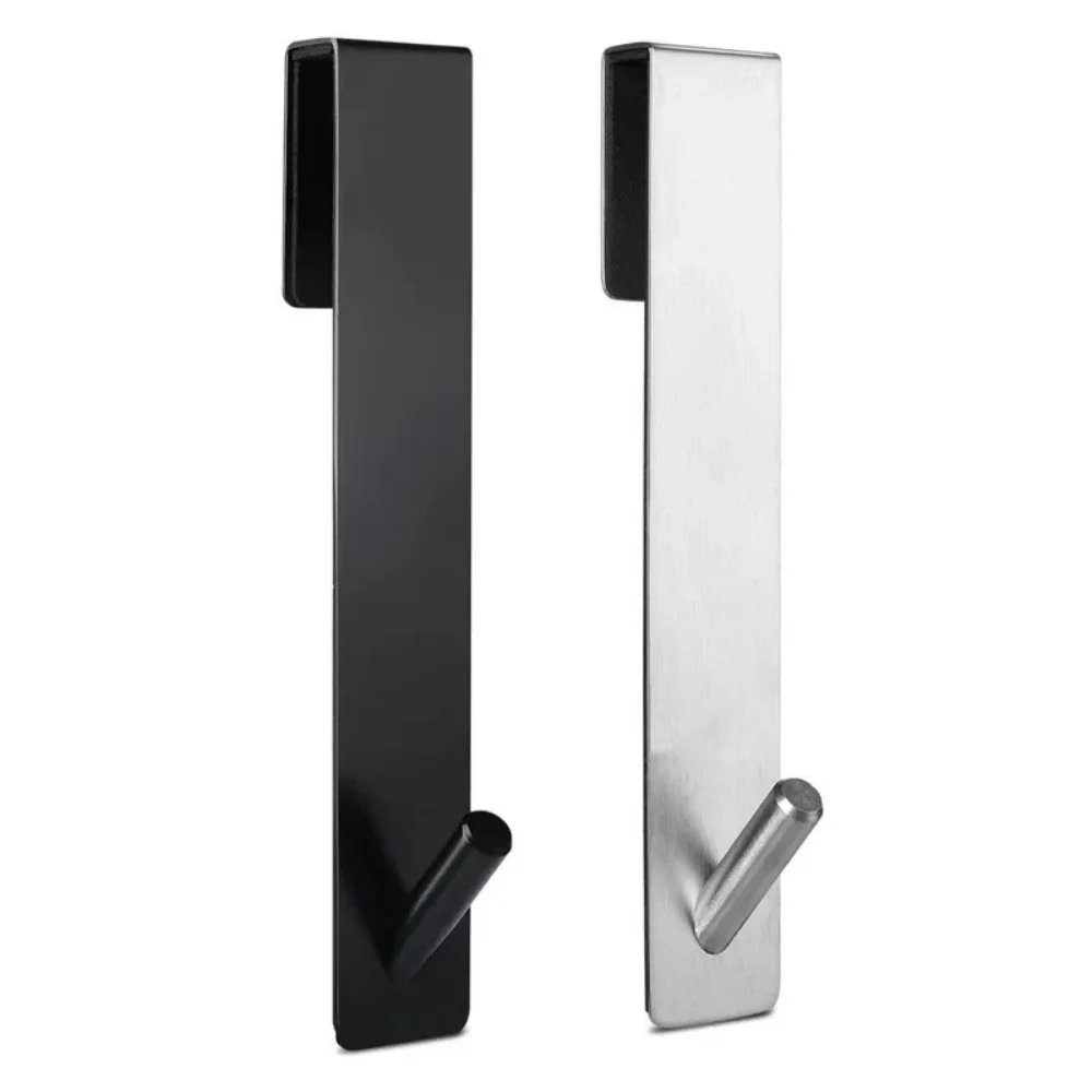 Roestvrij staal boven glazen deur douchedeur achterdouche handdoekenrek S-vorm afneembare badkamer badjas hanger houder haken ﻿