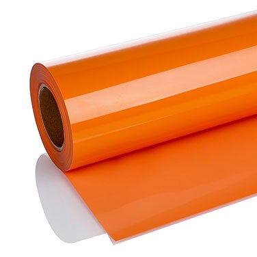 30Cm * 200Cm Pvc Warmteoverdracht Vinyl Film T-shirt Ijzer Op Htv Printing Crop Nummer Patronen Voor Sportkleding home Decoratie: orange