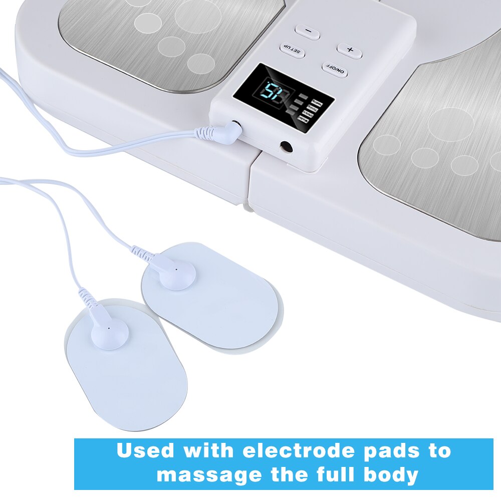 Electric Foot massage Pad Folding Foot Massager Remote Control Foot Massage Instrument Machine Low Frequency Pulse Physiotherapy