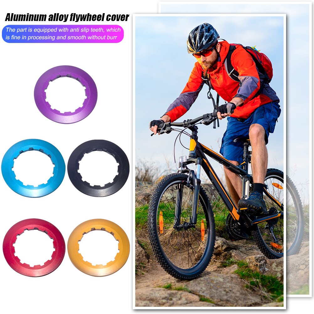 Cassette Lockring 7075 Aluminium 11T Cassette Lock Ring Cover Bike Freewheel Fixing Bolt Schroef Voor Mtb Racefiets