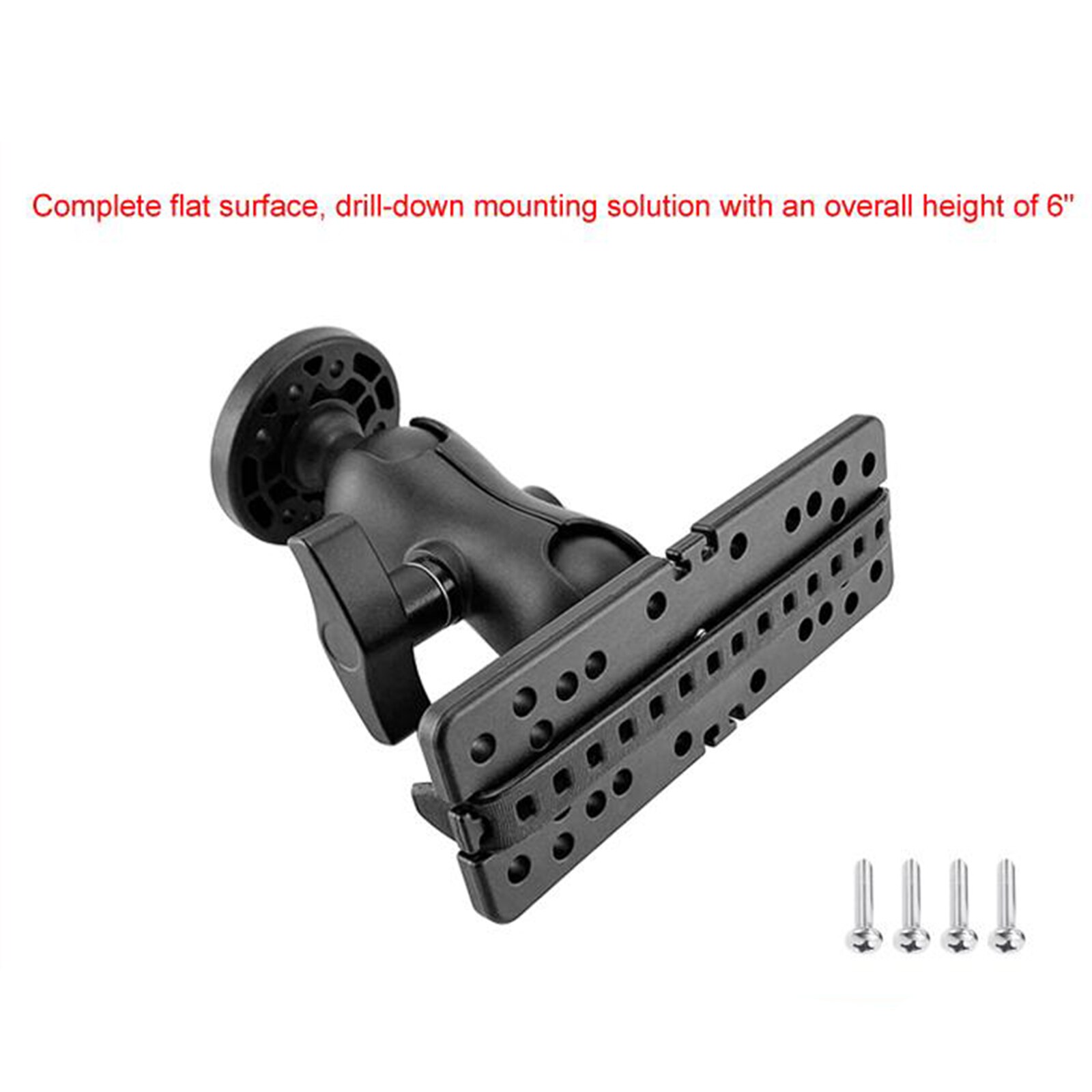Marine Boat Fishfinders Mount Base Universal Mounting Plate Kayak Supporter