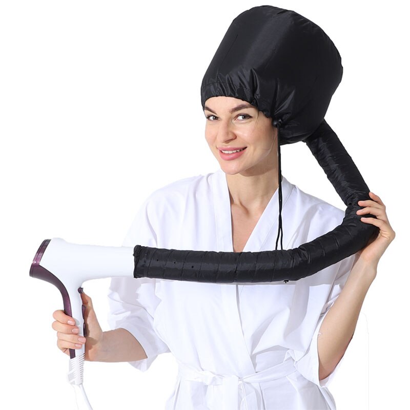 Portable Soft Hair Drying Cap Bonnet Hood Hat Womens Blow Dryer Home hairdressing Salon Supply Adjustable Accessory Dry hair cap