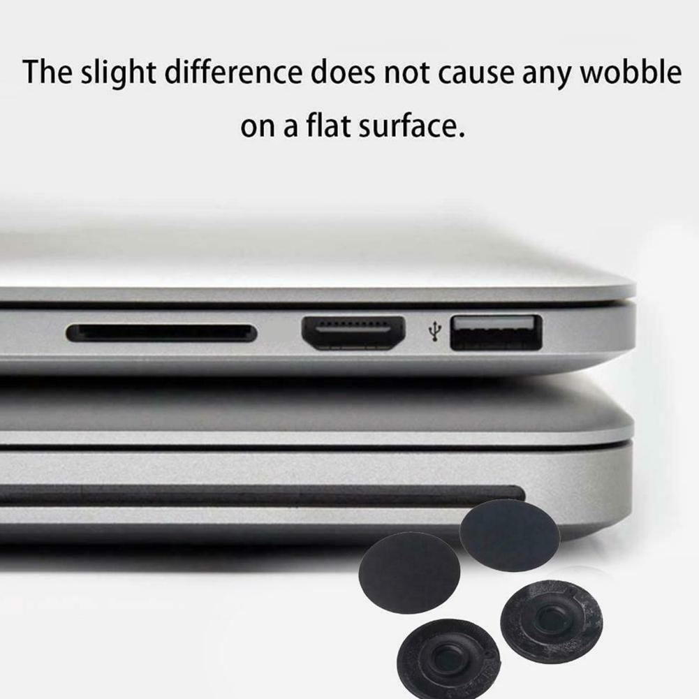4 -teiliges set gummifüße für laptops 17 ersatz-schutzhülle für macbook pro  a1278 a1286 a1297 (15 13 )
