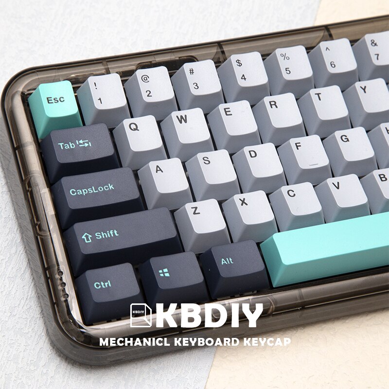 KBDiy Double Shot PBT Keycaps OEM Profile 135 Keys Hammerhead Custom GMK Keycap for DIY Mechanical Keyboard DYE-SUB 61 Key Caps