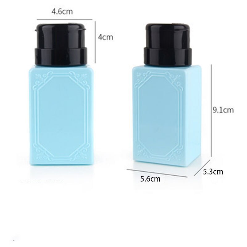 230 Ml Nagellak Remover Druk Fles Alcohol Druk Fles Macaron Snoep Kleur Lossen Uv Gel Polish Nail Art