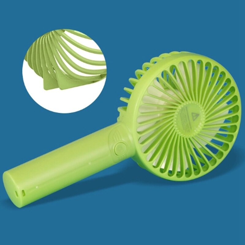 Hand-Held Portable Cartoon Base Fan Mini USB Hand Electric Fan M2 Fan Pocket Fan