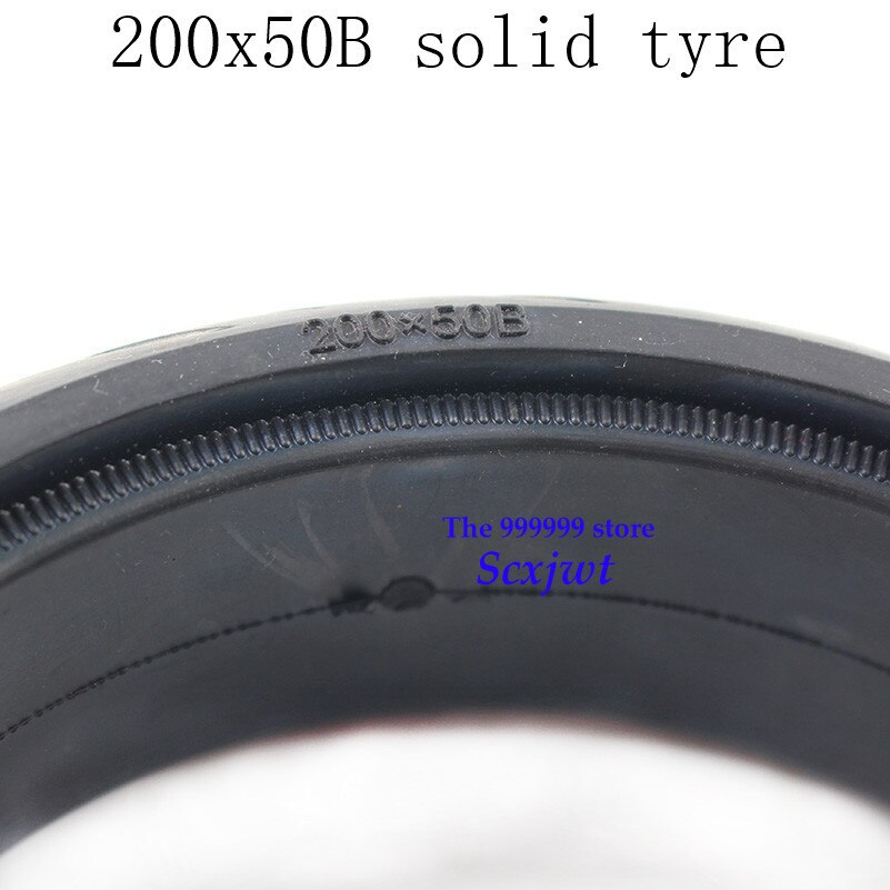 Good 200x50 Solid tyre fit Hoverboard Wheel Electric Self Balancing Hoverboard Scooter motorcycle tires