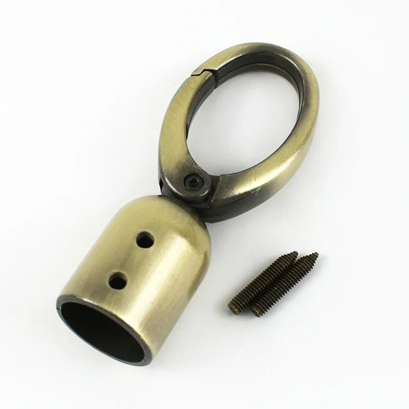 2/4/10 Stuks Metalen Clip Stopper Gesp Tas Riem Connector Decor Haak Handtas Keten Koord Hanger Lock sluiting DIY Hardware Accessoires: 3 # / WIT
