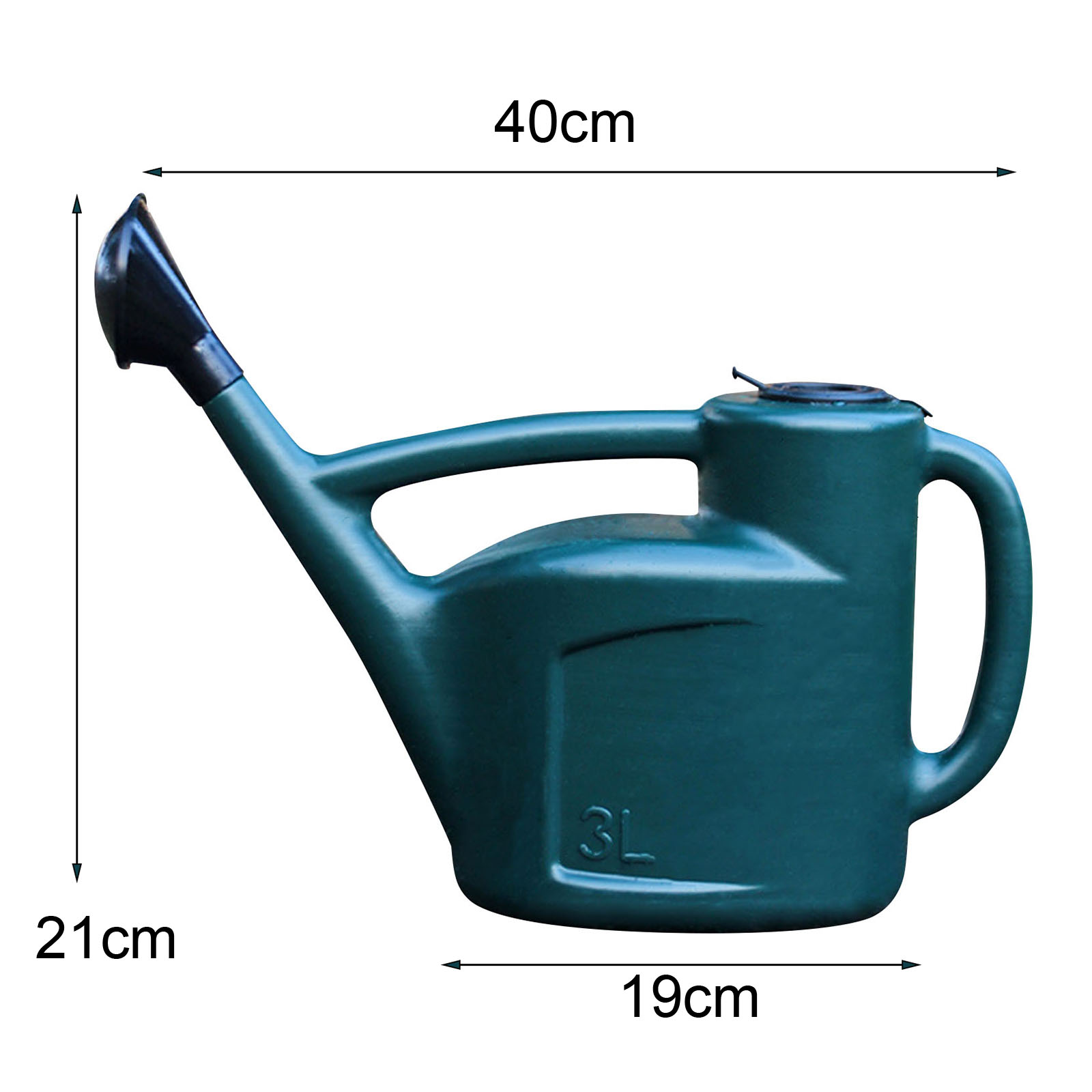 Watering Pot Home Garden Watering Can with Sprinkler Head Long Spout for Plants Pot Farmhouse Planting House Flower Backyard: light green
