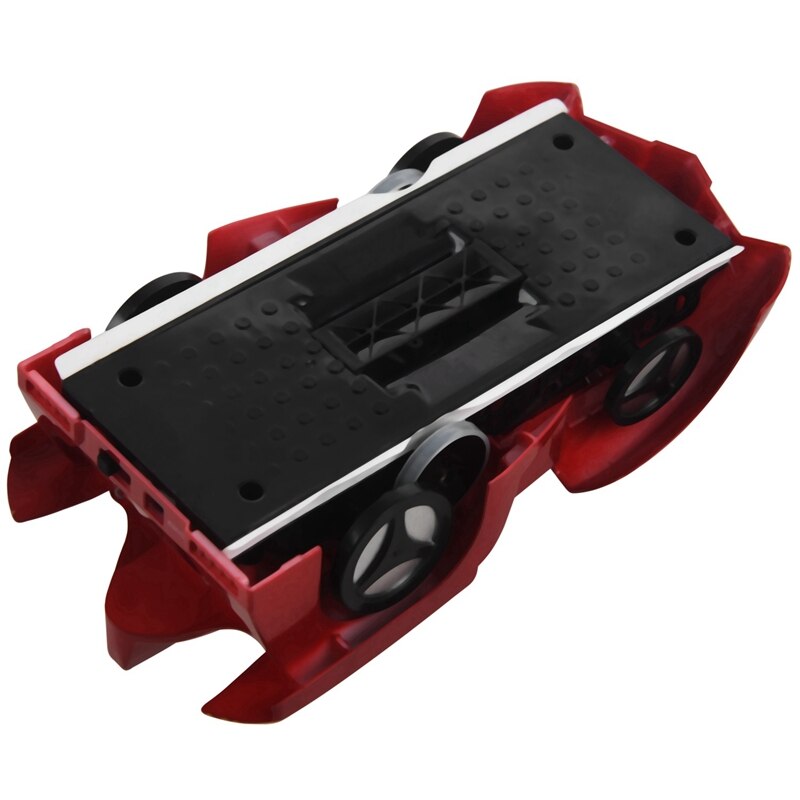 Remote Control Climbing Rc Car With Led Lights 360 Degree Rotating Stunt Toys Antigravity Machine Wall Car Red