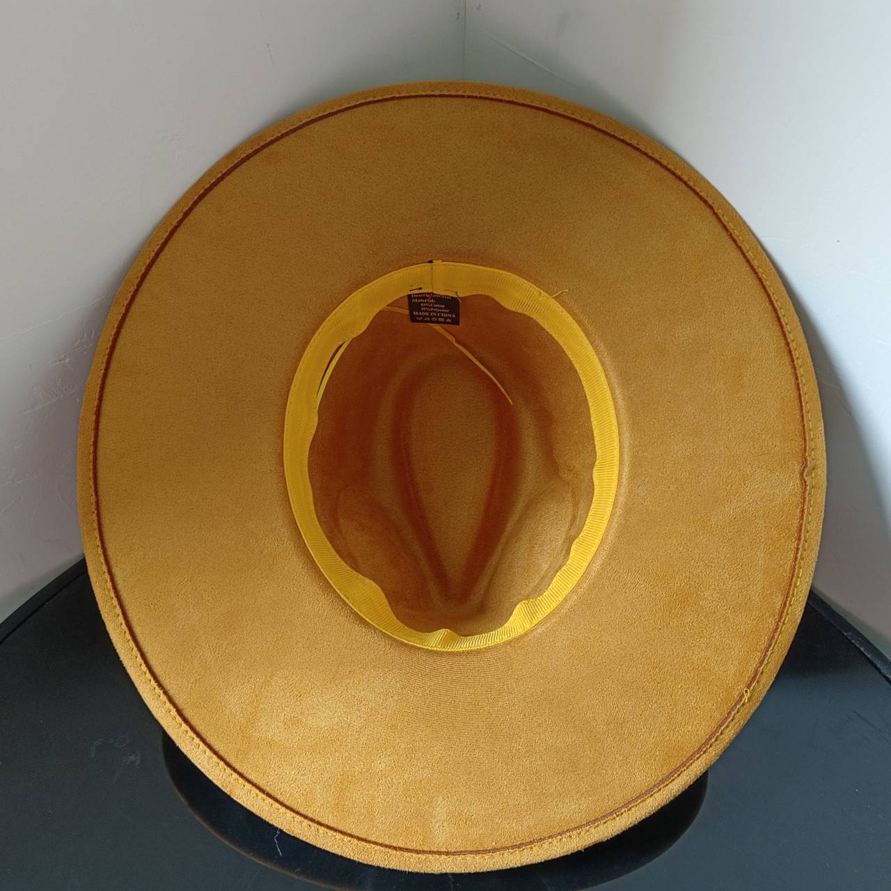 Europäische US Neue 9,5 cm Große Krempe Wildleder Zylinder für Frauen Männer Pfirsich Herz Top Jazz Fedora Hüte für Party Hochzeit Filz Kappe