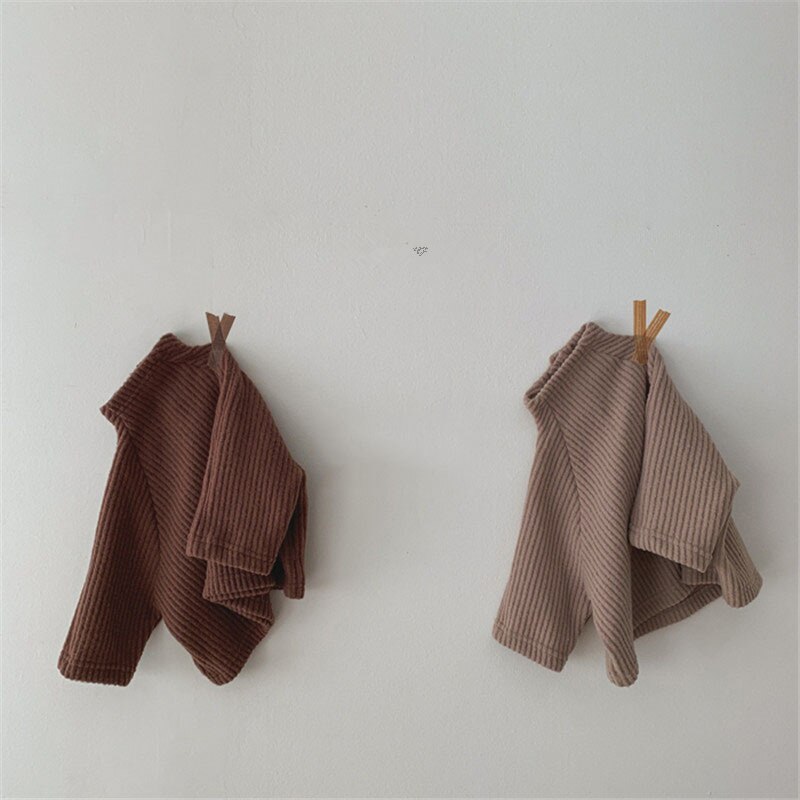 Herfst Baby Jongens Meisjes Coltrui Truien Trui Kids Truien Voor Winter Gebreide Dieptepunt Jongens Truien Vetement Enfant
