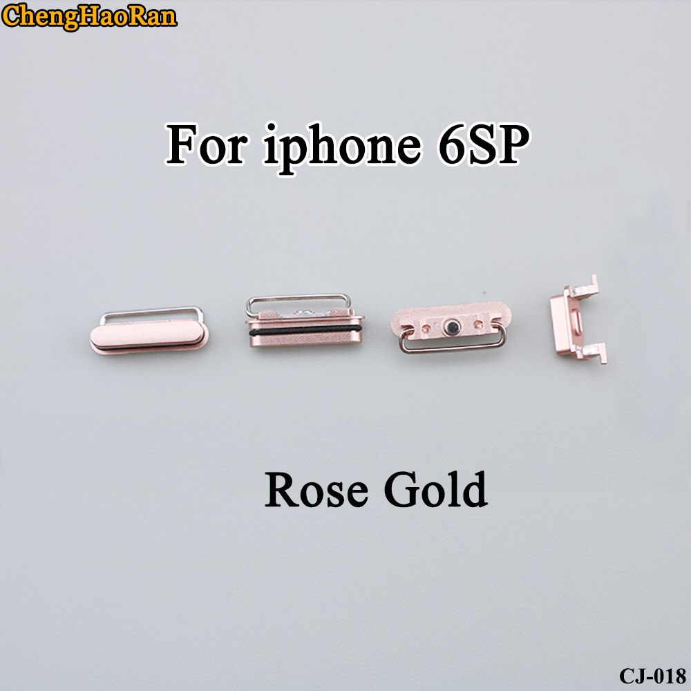 ChengHaoRan 1Set For iPhone 6S Plus 6SP out Power button Volume Mute Buttons Keys Side Buttons Full Set Repair parts replace