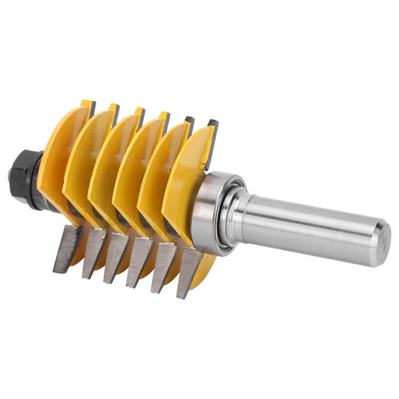 1/2in Shank Woodworking Cutter Finger Glue Joint Router Bit Tungsten Steel Supplies Glue Joint Router Bit