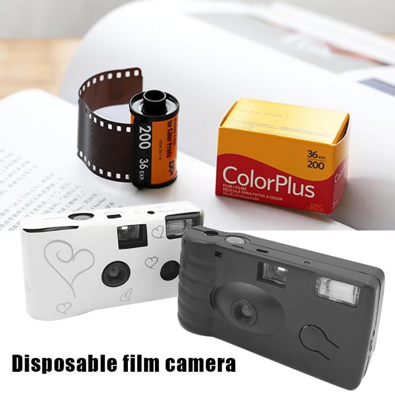 Mini Vintage Film Camera Retro 36 photos HD disposable film camera easy to carry Party Birthday Valentine's Day