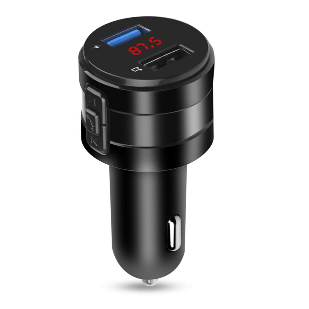 FM Transmitter Aux Modulator Bluetooth 5.0 Handsfree Car Kit Car Audio MP3 Player Quick Charge Dual USB Car Charger