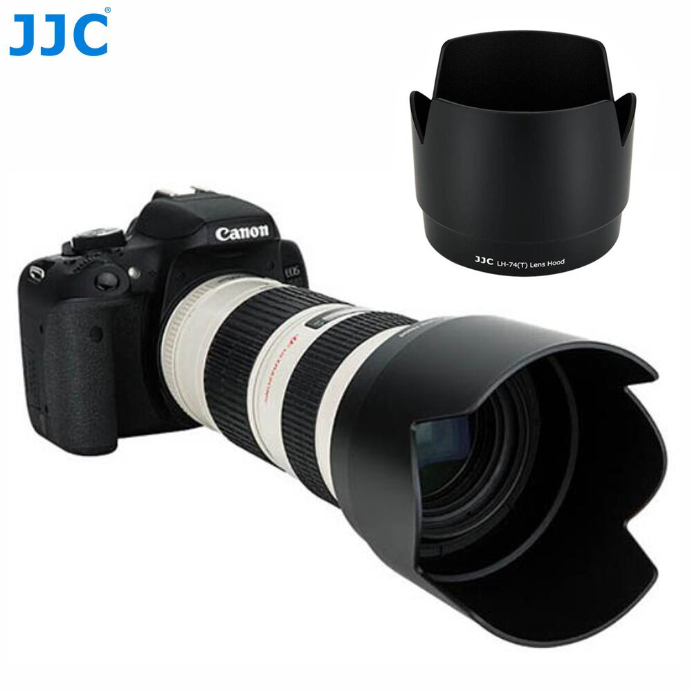 JJC Kamera Bajonett Objektiv Kapuze Schatten für Kanon EF 70-200mm f/4L IST USM & Kanon EF 70-200mm f/4L USM Objektiv Ersetzt Kanon ET-74