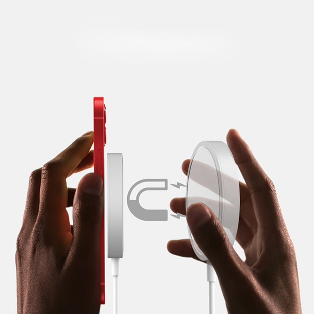 15W Magnetische Draadloze Oplader Voor Telefoon 12 Max Pro Snel Opladen Pad Quick Draadloze Oplader Dock Magsafing Telefoon Oplader