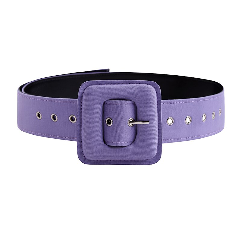 AEL Mode Riemen voor Vrouwen Vintage stof Taille gesp met zilverkleurige GROMMET brede band body Vrouwen buikband riem vrouwelijke brede