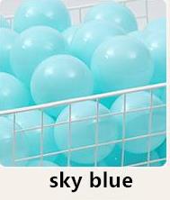 8cm Many Colors 30pcs/lot Optional Eco-Friendly Big Balls Safe Soft Ocean Ball Funny Baby Toy Kid Water Pool Ocean Ball Pits: sky blue