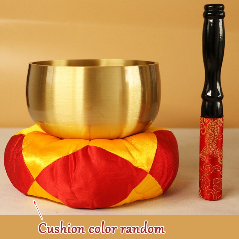 Juego de cuencos tibetanos hechos a mano para cantar, cuencos decorativos de pared, cuencos de meditación curativa de resonancia, chakras: C Caliber 10cm