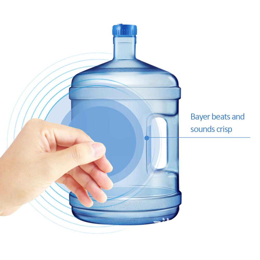 5/7.5L Mineral Water Pure Bucket Water Bottle Portable PC Bucket Household Large Capacity Pure Water Bucket With Handle Bucket