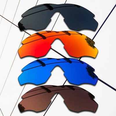 Eos polariserte erstatningsglass til oakley  m2 -innfatning solbriller - varianter farger