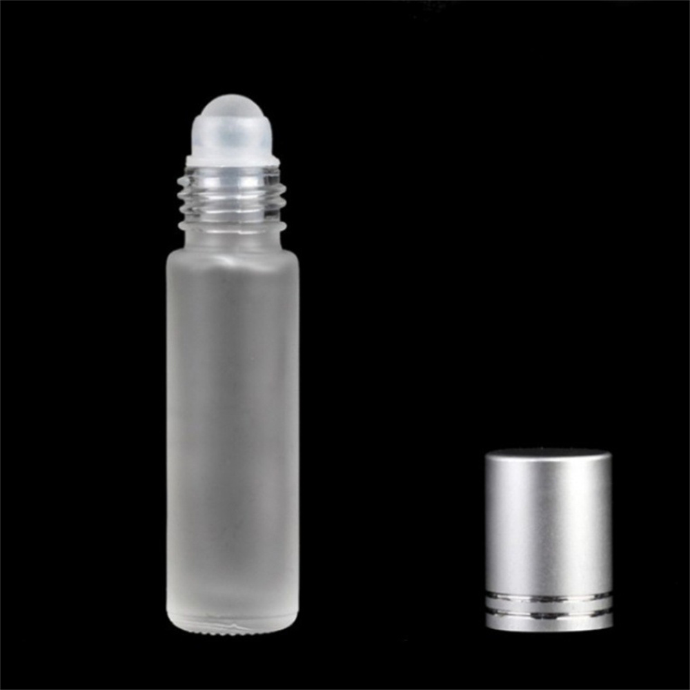 10ml 12ml draagbare navulbare parfumflesjes cosmetische containers druk lege sprayverstuiver reis kleine subflesjes: Donkergrijs