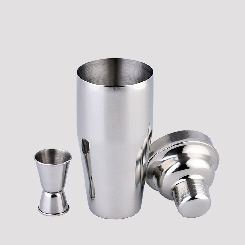 1 stks Rvs 750 ml Cocktail Shaker Cocktail Mixer Wijn Martini Drinken Boston Stijl Shaker Voor Party Bar Tool