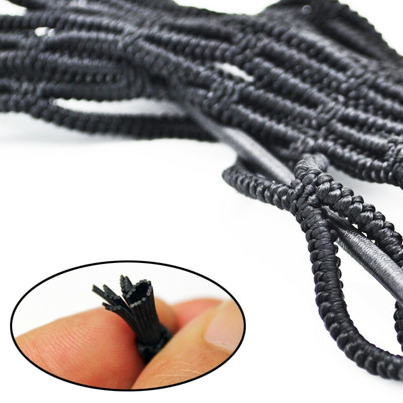 , Red de carga lateral del maletero trasero, malla de almacenamiento elástica para extintor de incendios, los tornillos más nuevos para equipaje