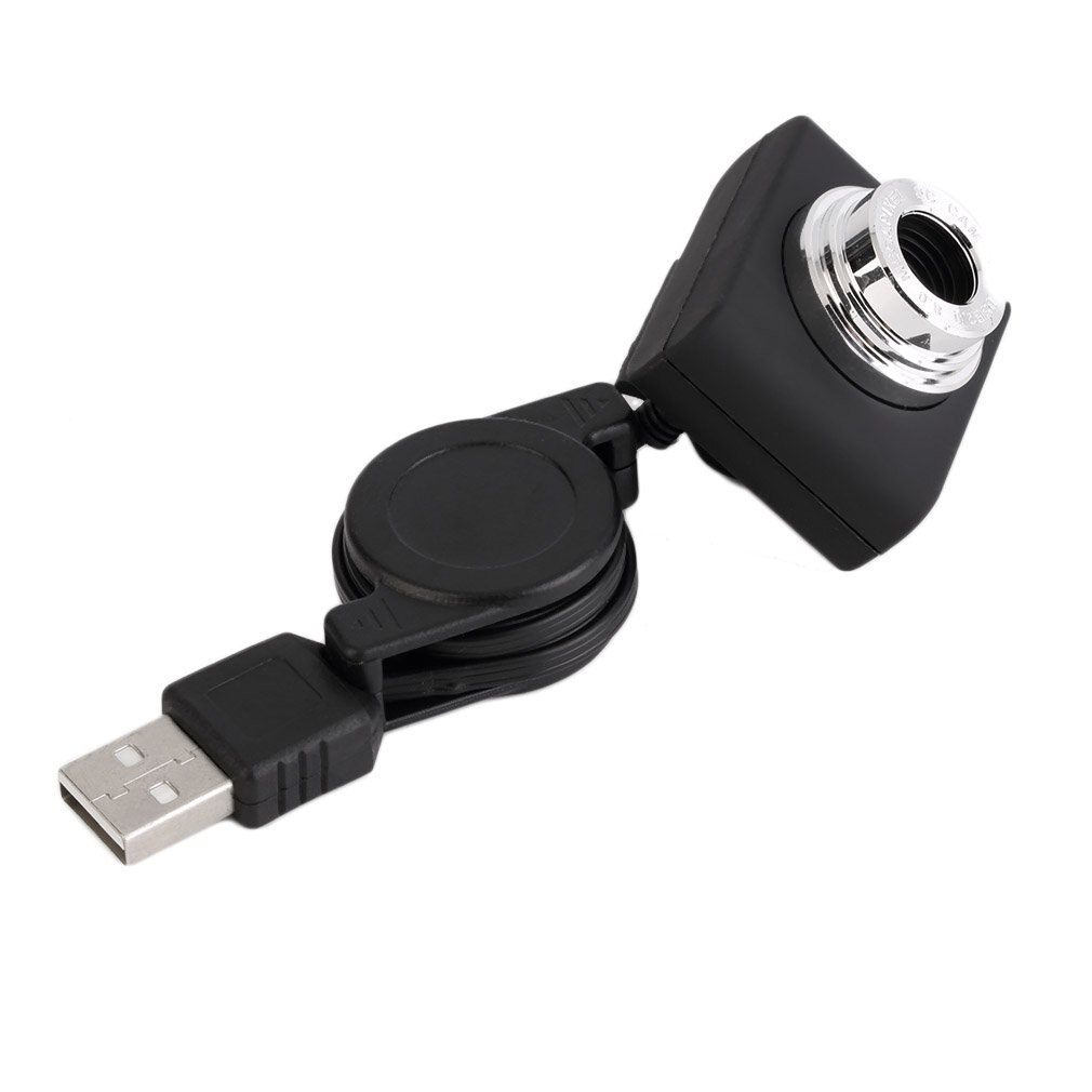 USB 30M Mega Pixel Webcam Digital Video Camera Web Cam For PC Laptop Notebook Computer Clip-on Camera Black