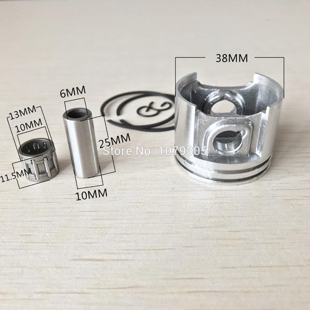 38MM Piston & anneaux 10MM broche aiguille roulement kit fit Stihl MS180 018 180 tronçonneuse