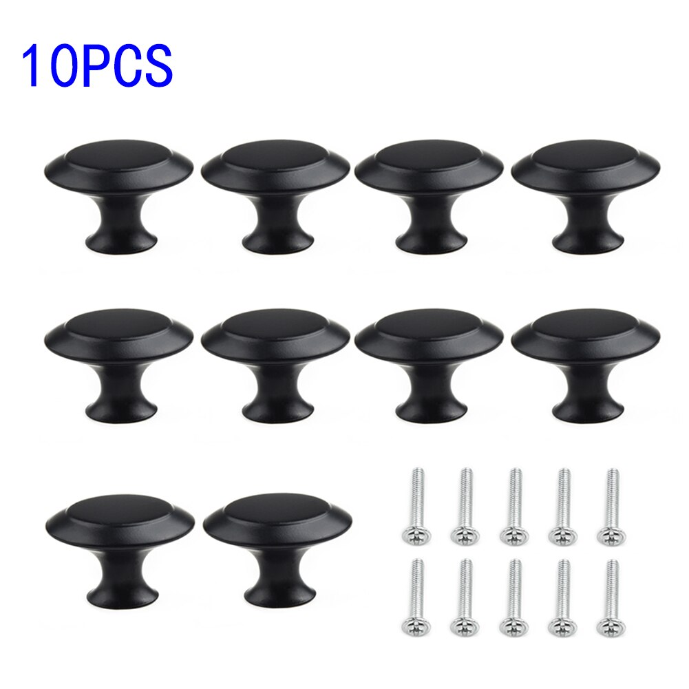 Screws Knob Handle Grip 10/20PCS Door Hardware Knob Handle Pull Cabinet