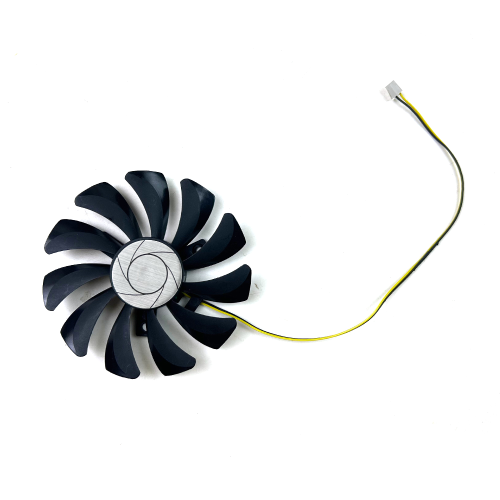 Cooling Fan 85mm 2pin HA9010H12F-Z DC 12V 0.57A GTX1050 Ti Cooler Fan For MSI Geforce GTX 1050Ti 4G OC GTX 1050 2G Graphic: Default Title