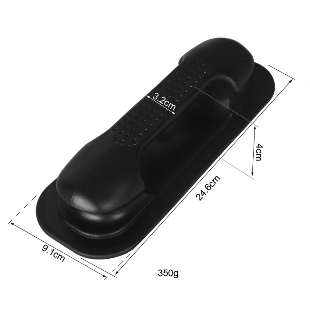 Rail Boat Grab Handle Dinghy Inflatable Boat Side Mount Accessories Black/Gery Handle Rail PVC Rubber Brand: WHITE