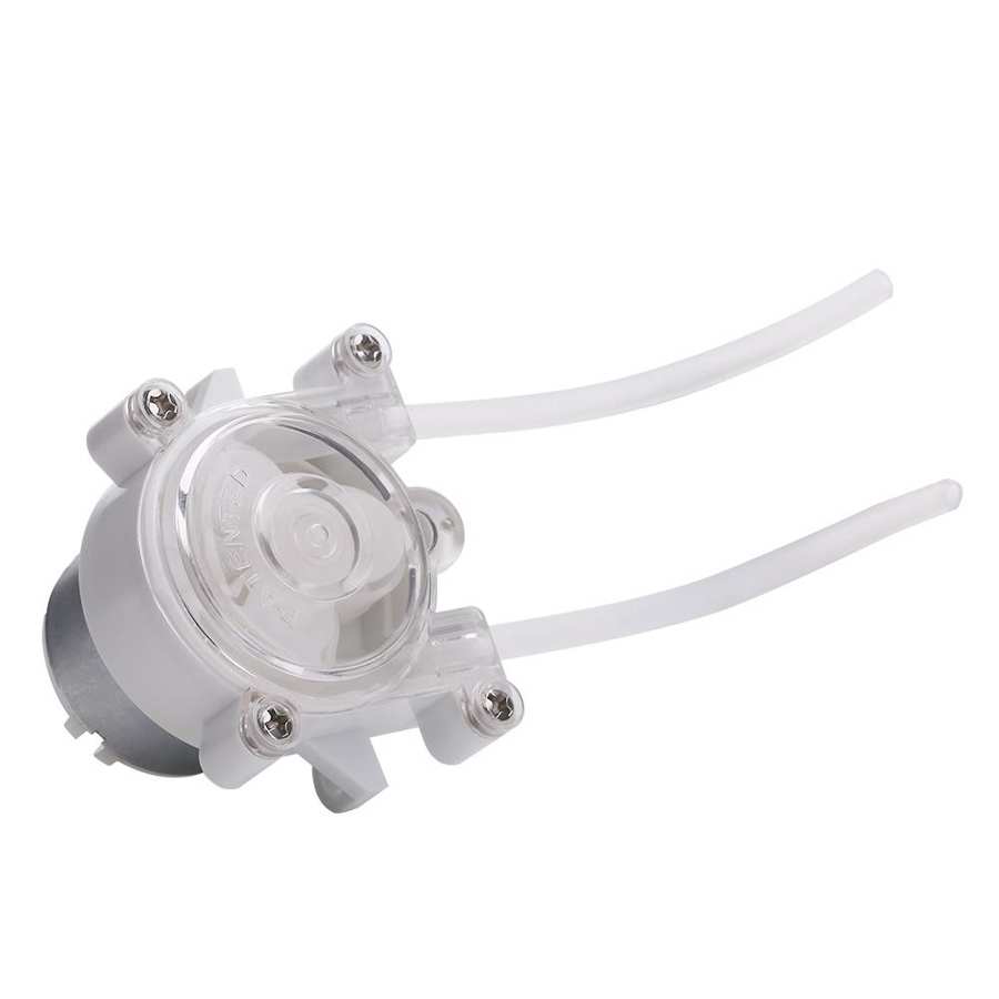 DC 6V Adjustable Dosing Pump Tubing Head Aquarium Lab Analytical Peristaltic Pump