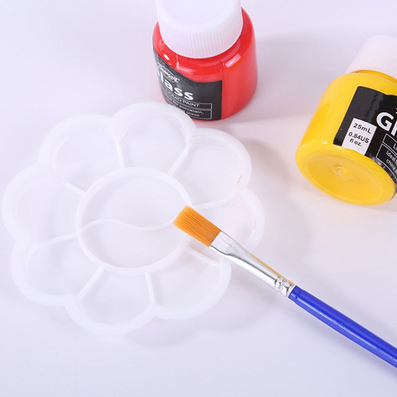 Juego de pinturas líquidas de vidrio/tela con pigmentos variados, para pintar artesanías de lona, suministros de pintura artística, 12x25ml