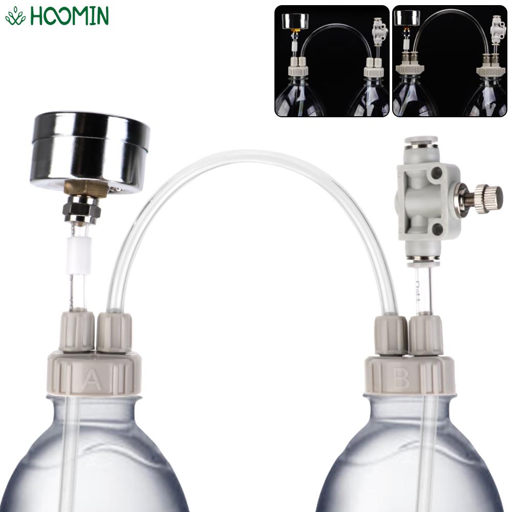 Diffusore valvola CO2 fai-da-te per acquario acqua erba con dispositivo di flusso d'aria a pressione kit sistema generatore di CO2 forniture per acquari