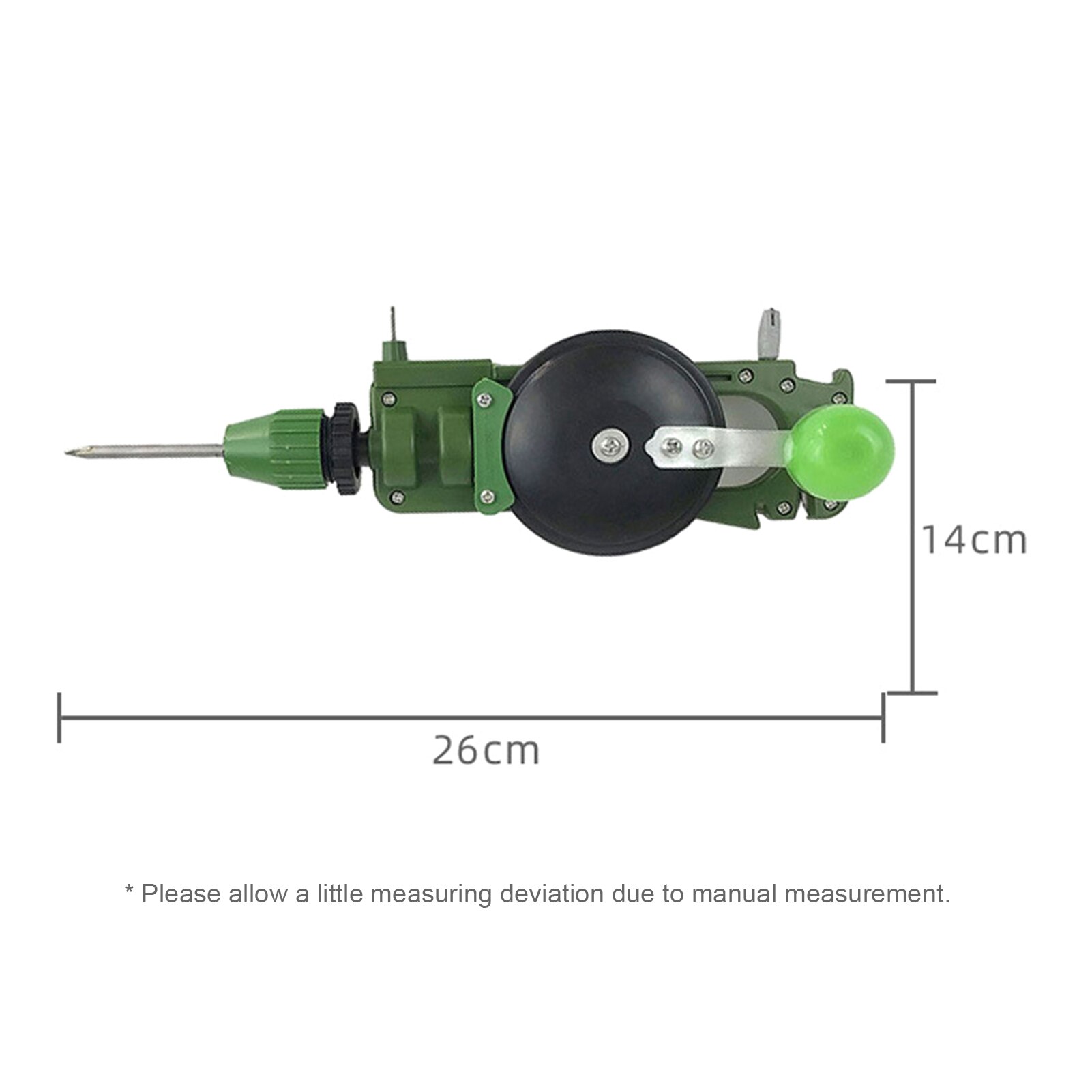 Home Use Hand Crank Puncher Portable Tile Glass Circle Cutter Multi-Functional Handheld Cutting Tool