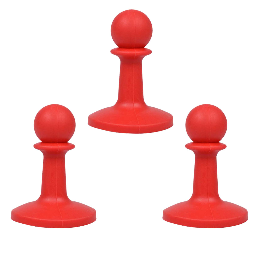 Anti-donder beschermhoes Bliksembestendige luifelstang Tentstokken Hoed Camping Tent Tarp Grabbers Luifel Regendichte stokken Pijler: Black