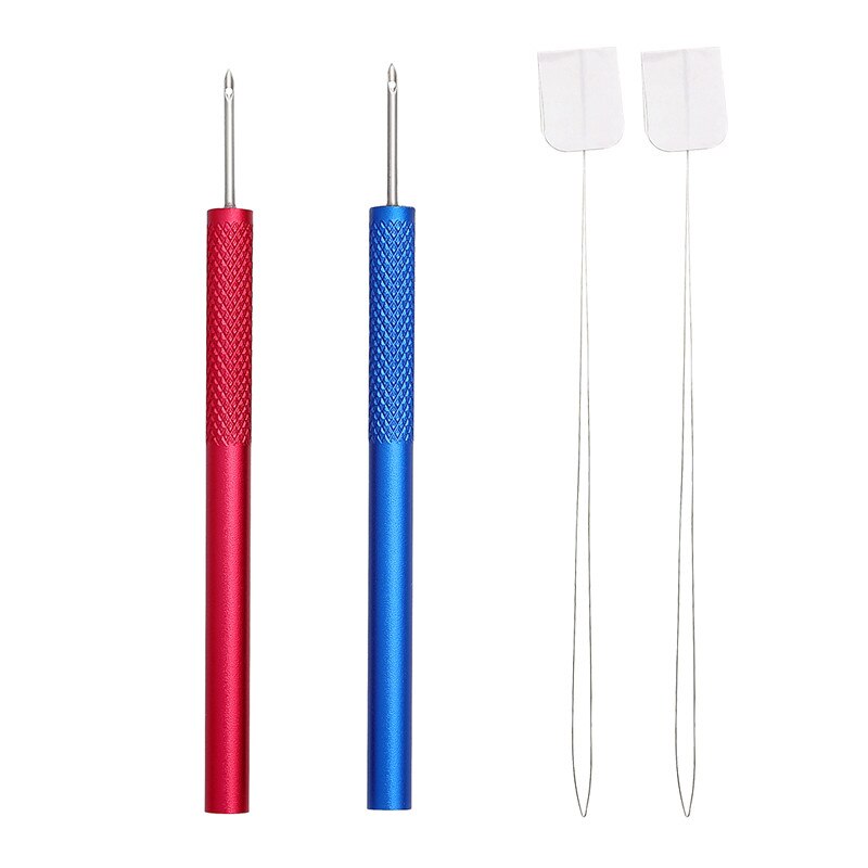 Lápiz mágico para bordado, aguja de punzón, bordado a mano de manualidades, accesorios de herramientas de bordado de punto de cruz