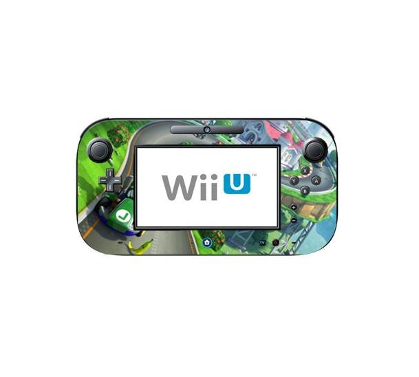 Protector de vinilo de la piel del carro de MARI0 para Nintendo Wii U y pegatinas de las pieles del controlador: Wii U Gamepad-402